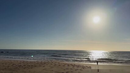 Nudist Teen Beach POV Blowjob